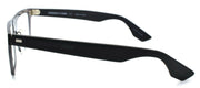 3-McQ Alexander McQueen MQ0025O 004 Unisex Eyeglasses 53-17-145 Silver / Black-889652010748-IKSpecs