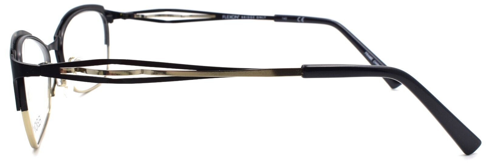 3-Flexon W3000 001 Women's Eyeglasses Frames Black 53-17-135 Titanium Bridge-883900202855-IKSpecs