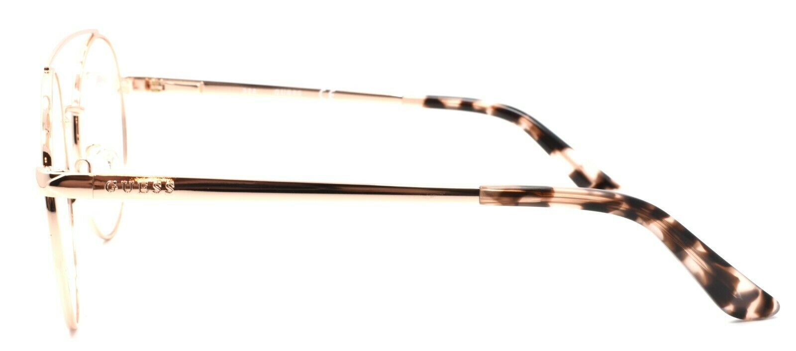 3-GUESS GU2714 028 Women's Eyeglasses Frames Aviator 50-18-135 Shiny Rose Gold-889214025487-IKSpecs