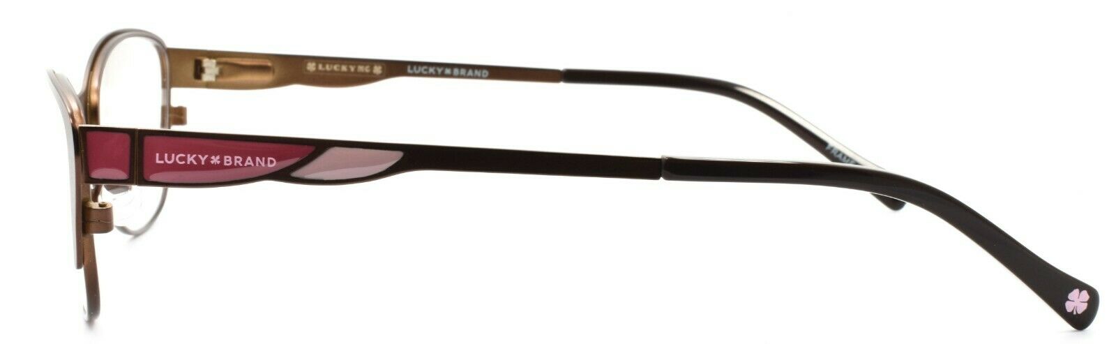 3-LUCKY BRAND D704 Women's Eyeglasses Frames 50-15-135 Brown + CASE-751286282238-IKSpecs