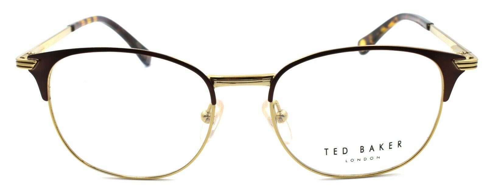 2-Ted Baker Access 2218 104 Women's Glasses Frames Petite 48-16-135 Brown / Gold-4894327098651-IKSpecs