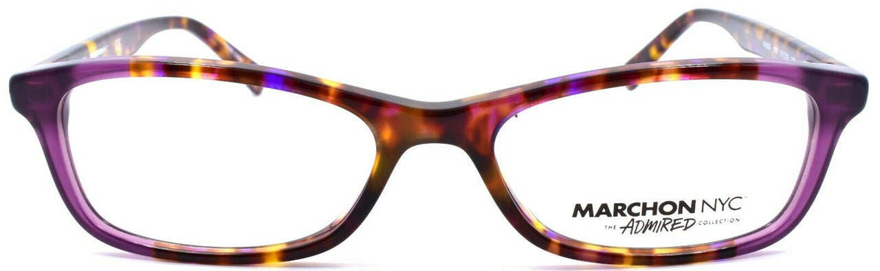 Marchon M5503 518 Women's Eyeglasses Frames 51-16-135 Purple Tortoise