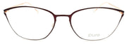2-Marchon Airlock 5002 505 Women's Eyeglasses Frames Titanium 52-17-140 Plum-886895451260-IKSpecs