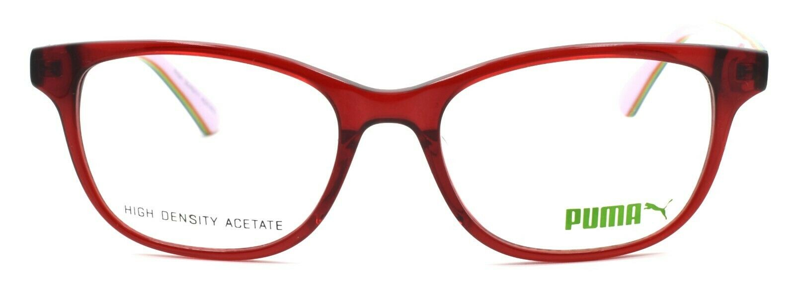 2-PUMA PU0076O 003 Women's Eyeglasses Frames 50-17-135 Red-889652029566-IKSpecs