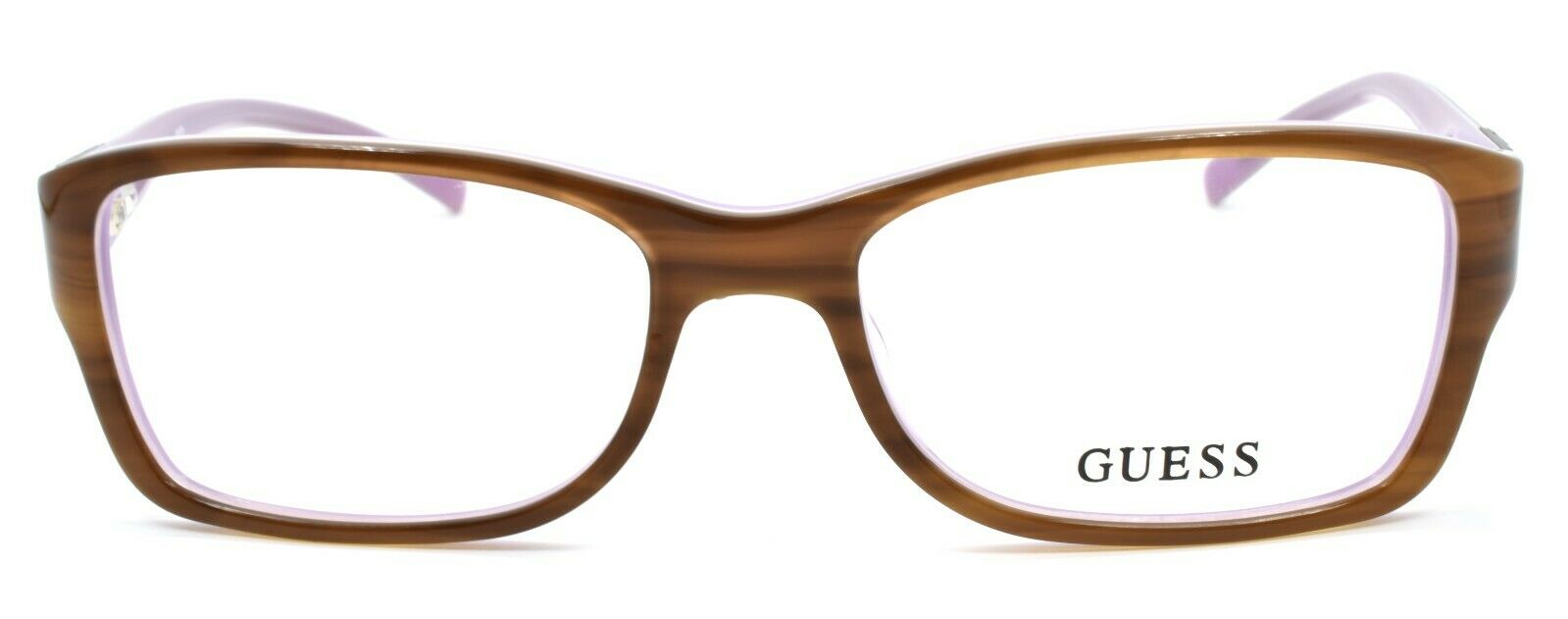 2-GUESS GU2274 AMB Women's Eyeglasses Frames 52-16-135 Amber / Lilac-715583416130-IKSpecs