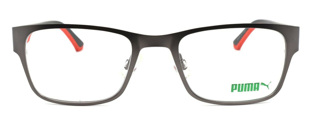 2-PUMA PU0032O 004 Men's Eyeglasses Frames 53-21-140 Ruthenium / Grey + CASE-889652003047-IKSpecs