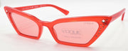 1-Vogue x Gigi Hadid VO5282SB 269384 Women's Sunglasses Cat Eye Red / Pink-8056597043762-IKSpecs