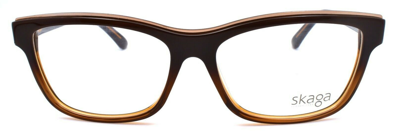 2-Skaga 2532 Nikki 9201 Women's Eyeglasses 53-15-135 Brown / Gold-IKSpecs