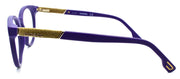 3-Diesel DL5156 082 Women's Eyeglasses Frames 51-19-145 Matte Violet / Brown Denim-664689707867-IKSpecs