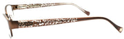 3-LUCKY BRAND Delilah Women's Eyeglasses Frames 52-16-135 Brown + CASE-751286205343-IKSpecs