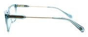 3-Fossil FOS 6077 RWO Women's Eyeglasses Frames 50-16-135 Turquoise + CASE-827886359424-IKSpecs