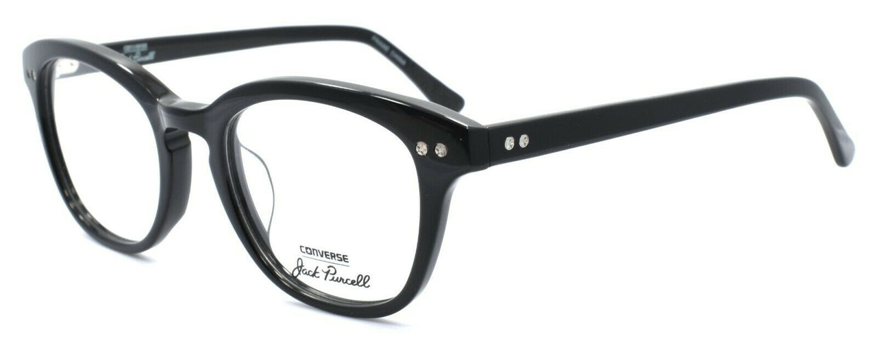 1-CONVERSE Jack Purcell P007 UF Eyeglasses Frames 48-19-140 Black + CASE-751286259124-IKSpecs