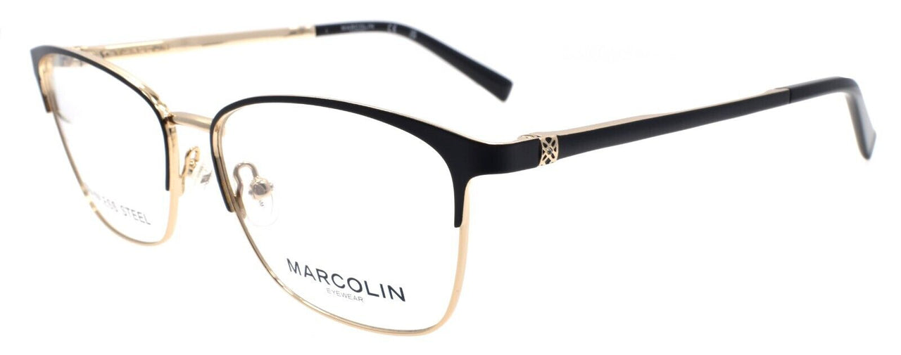 Marcolin MA5029 002 Women's Eyeglasses Frames 55-15-140 Matte Black