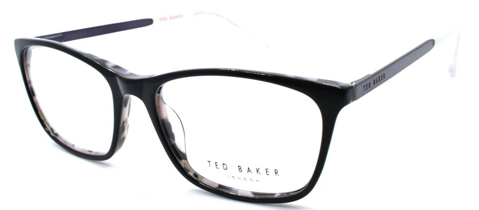 1-Ted Baker Persy 9097 001 Women's Eyeglasses Frames 52-16-140 Black / Marble-4894327097883-IKSpecs
