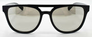 2-Armani Exchange AX4032 81586G Aviator Sunglasses 55-17-140 Black / Mirrored-8053672568066-IKSpecs
