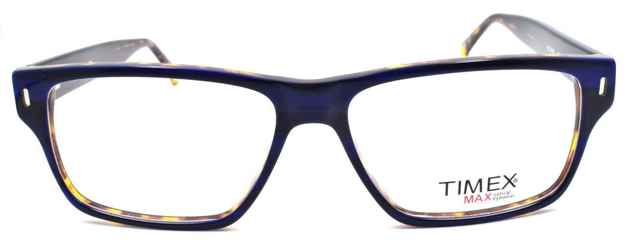 2-Timex 4:41 PM Men's Eyeglasses Frames LARGE 60-16-155 Navy-715317151078-IKSpecs