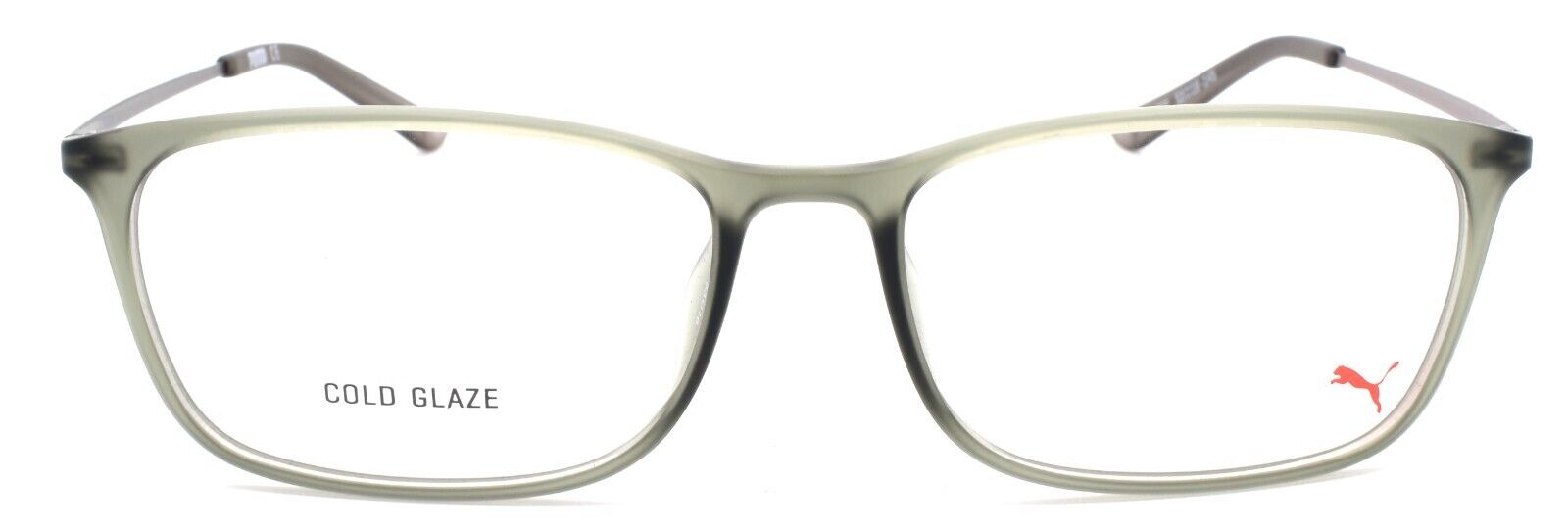 2-PUMA PE0086O 002 Eyeglasses Frames 53-16-145 Gray / Ruthenium-889652190228-IKSpecs