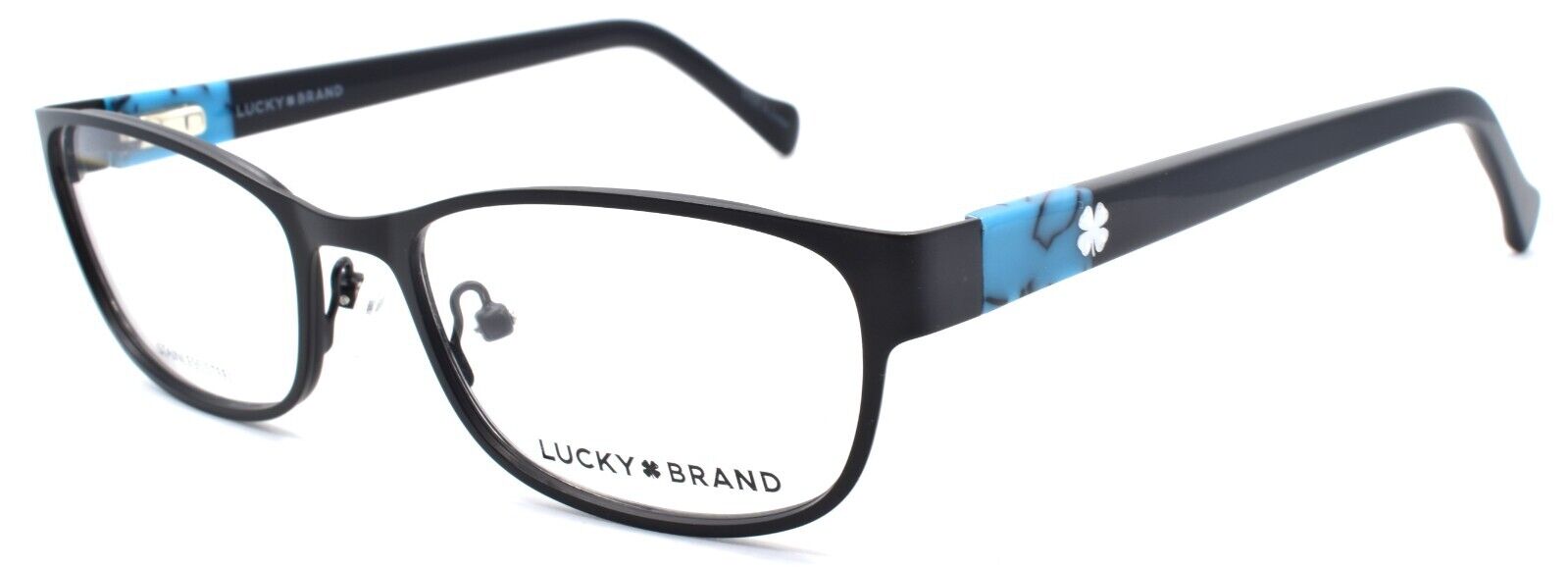 1-LUCKY BRAND D121 Women's Eyeglasses Frames 51-17-140 Black / Blue-751286341980-IKSpecs