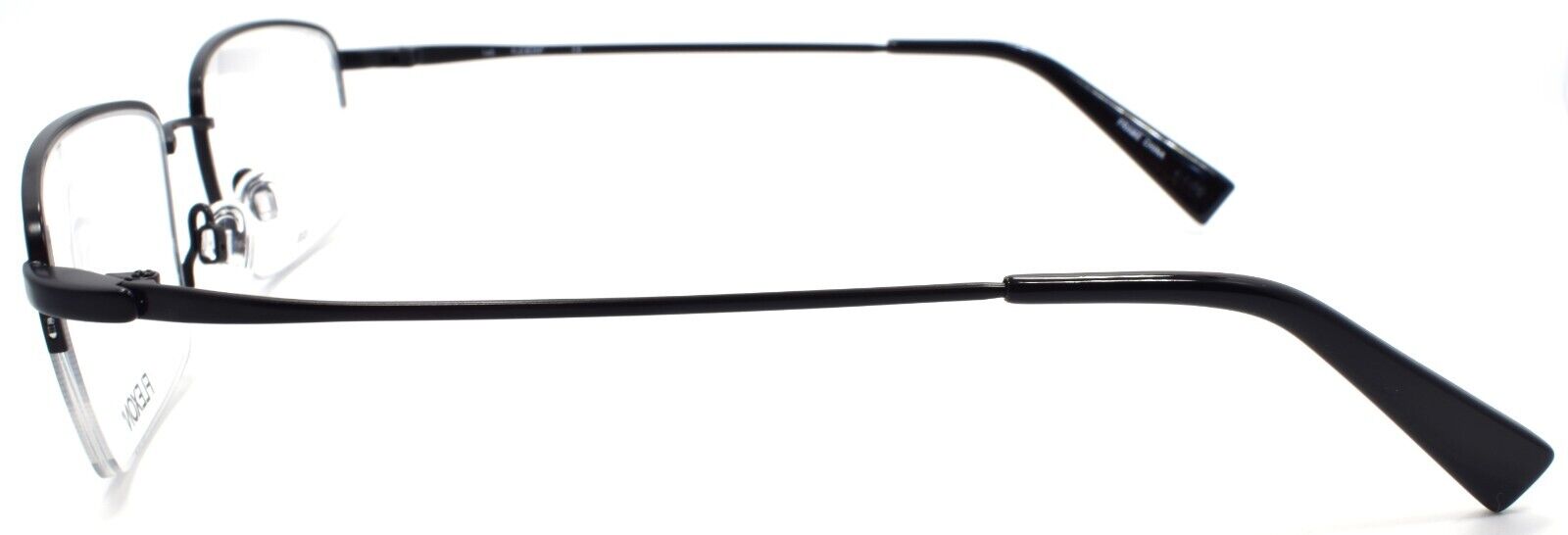 5-Flexon FLX 908 MAG 001 Men's Eyeglasses Black 57-18-145 + Clip On Sunglasses-883900204163-IKSpecs