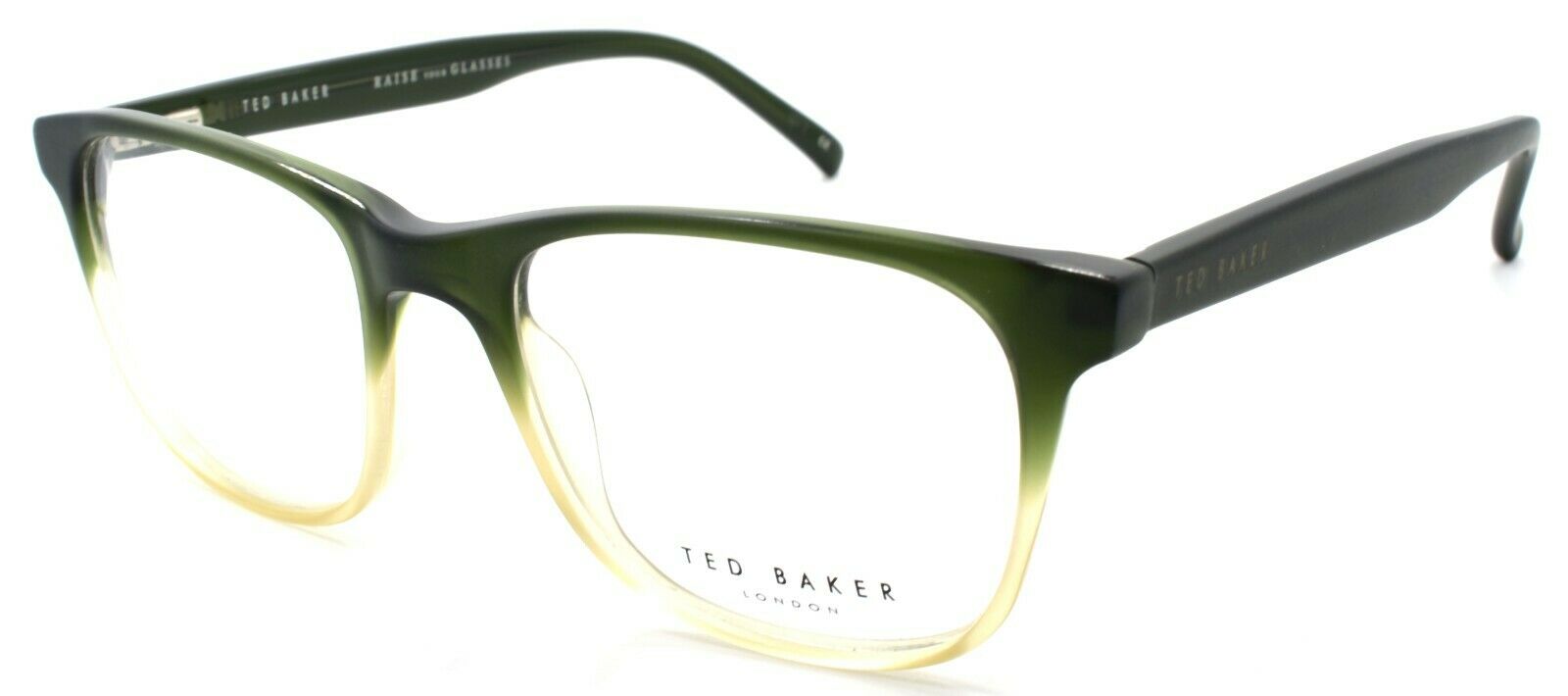 1-Ted Baker Scout 8098 557 Eyeglasses Frames 51-19-145 Forest Green / Honey-4894327076253-IKSpecs