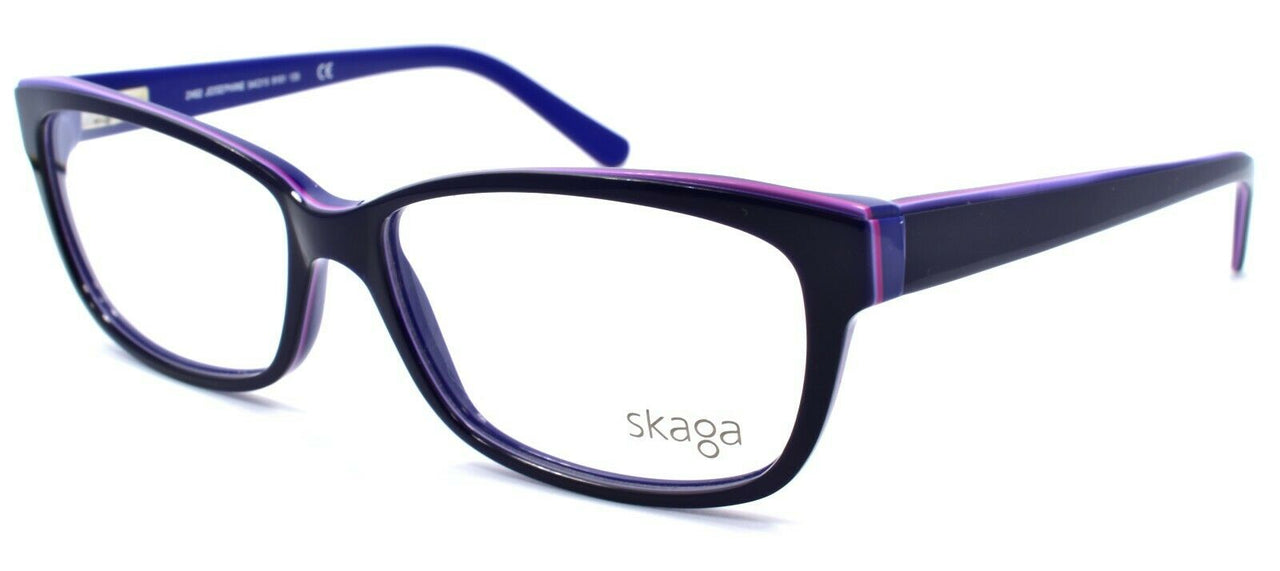 1-Skaga 2462 Josephine 9101 Women's Eyeglasses Frames 54-15-135 Blue-IKSpecs