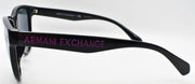 3-Armani Exchange AX4105S 81586G Women's Sunglasses Black / Grey Mirror-8056597193801-IKSpecs