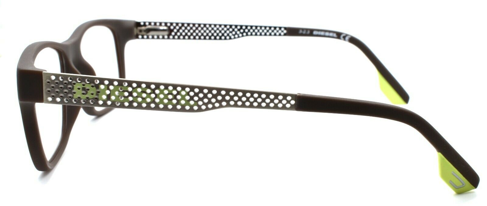 3-Diesel DL5042 049 Men's Eyeglasses Frames 54-16-140 Matte Dark Brown-664689575602-IKSpecs