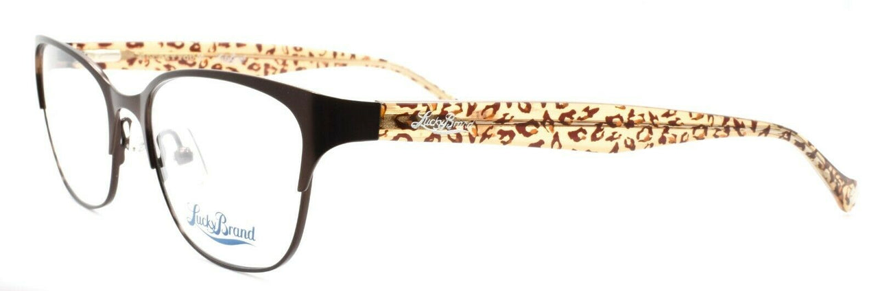 1-LUCKY BRAND D100 Women's Eyeglasses Frames 52-17-140 Brown + CASE-751286273908-IKSpecs
