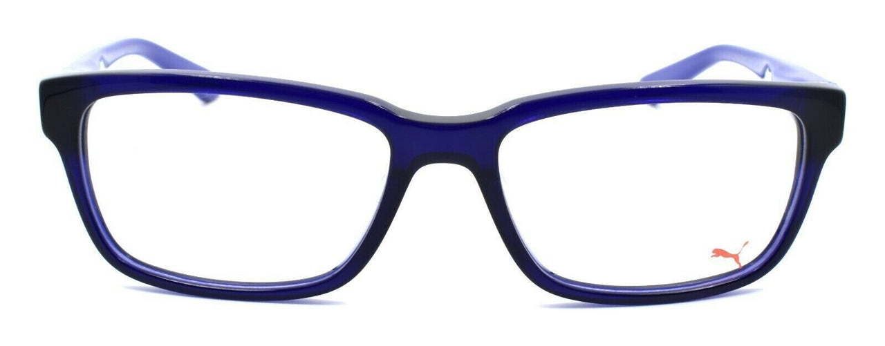 2-PUMA PU0068O 010 Men's Eyeglasses Frames 54-17-140 Blue-889652033150-IKSpecs