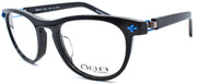 1-OGA by Morel 2952S NB010 Eyeglasses Frames Asian Fit 51-21-125 Black-3604770890167-IKSpecs