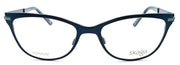 2-Skaga 3875-U Jennifer 5306 Women's Eyeglasses Cat Eye TITANIUM 53-18-135 Petrol-IKSpecs