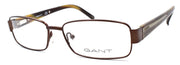 1-GANT G Abner SBRN Men's Eyeglasses Frames 55-15-140 Satin Brown-715583289574-IKSpecs