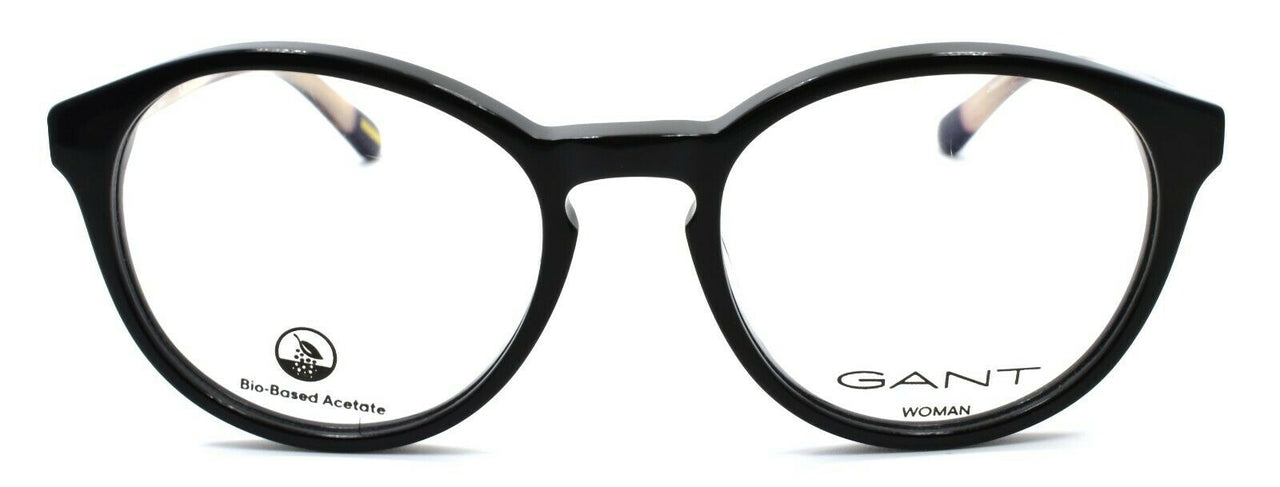 2-GANT GA4093 001 Women's Eyeglasses Frames 50-18-140 Shiny Black-889214065667-IKSpecs