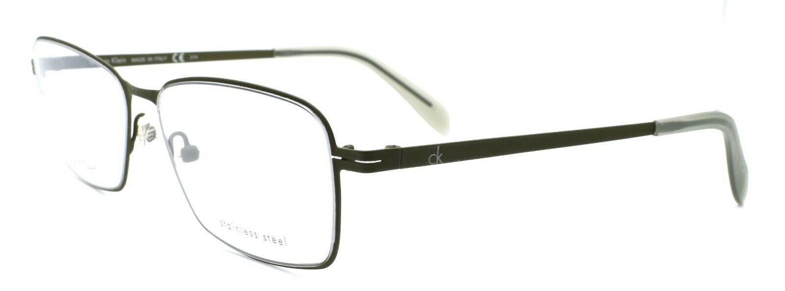 1-Calvin Klein CK5401 317 Men's Eyeglasses Frames 55-16-140 Military Green ITALY-750779068274-IKSpecs
