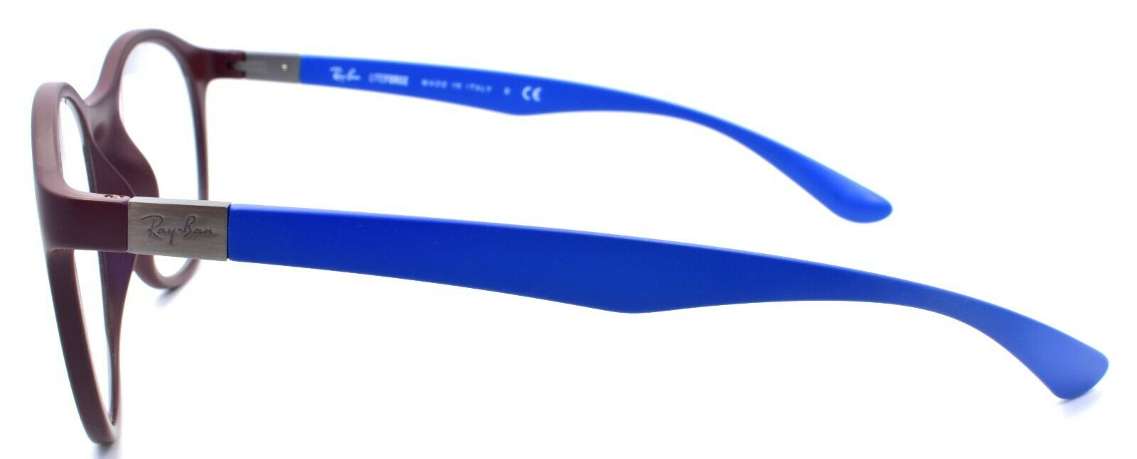 3-Ray-Ban RB7166 5916 Liteforce Eyeglasses Frames 51-19-140 Violet / Light Blue-8056597063524-IKSpecs