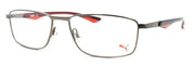 1-PUMA PU0065O 002 Men's Eyeglasses Frames 54-16-140 Ruthenium / Red + CASE-889652028248-IKSpecs