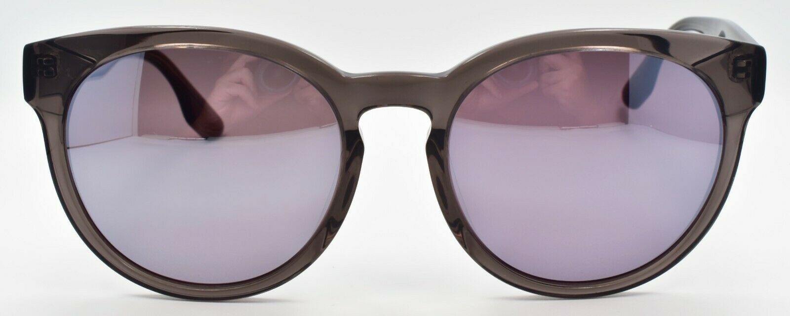 2-McQ Alexander McQueen MQ0052SK 003 Women's Sunglasses Gray / Mirrored-889652037196-IKSpecs