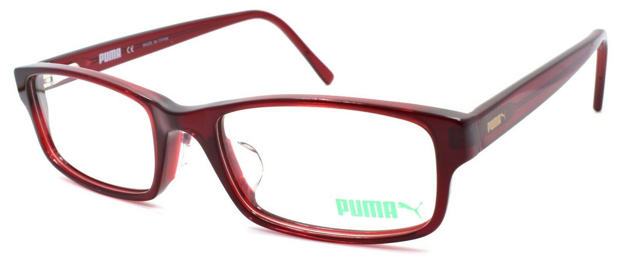 PUMA PE0021OA 003 Unisex Eyeglasses Frames 54-19-145 Deep Red