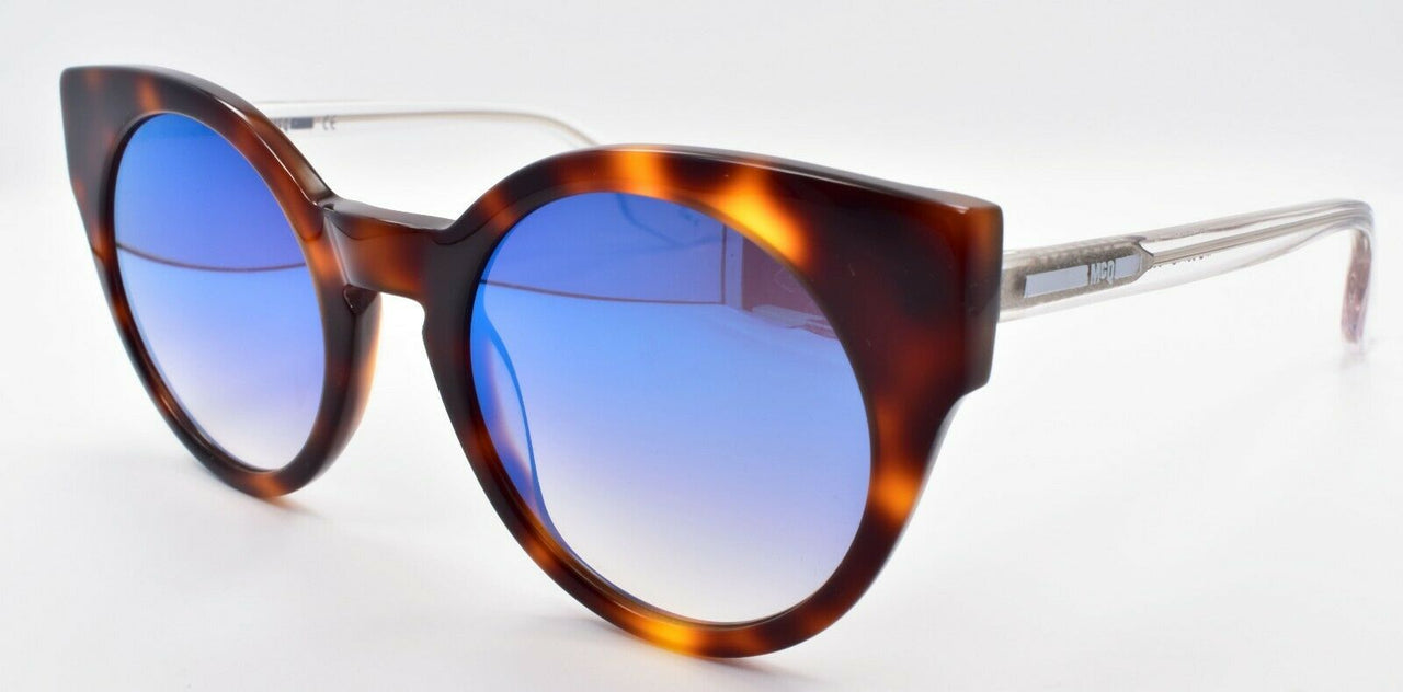 1-McQ Alexander McQueen MQ0074S 002 Women's Sunglasses Havana / Mirrored-889652065199-IKSpecs