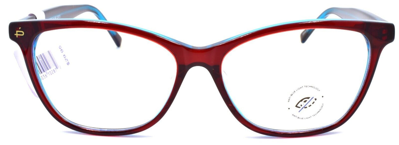 2-Prive Revaux Unplug Eyeglasses Frames Blue Light Blocking RX-ready Merlot / Aqua-810036102872-IKSpecs