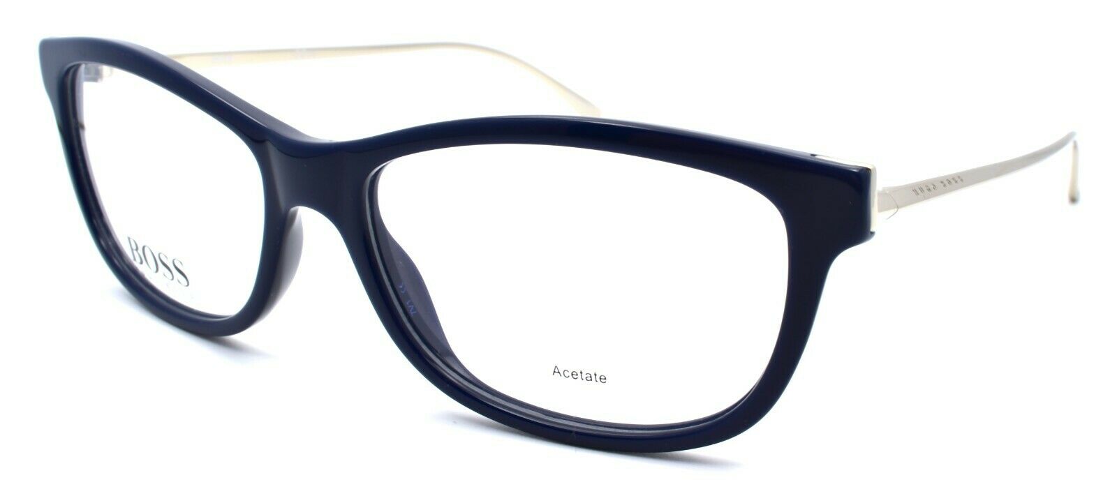 1-BOSS by Hugo Boss 0895 0S7 Women's Eyeglasses Frames 54-16-140 Blue-762753505330-IKSpecs
