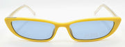 2-GUESS x J Balvin GU8210 39V Women's Sunglasses Cat Eye Yellow / Blue-889214081742-IKSpecs