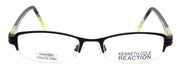 2-Kenneth Cole REACTION KC708 001 Women's Eyeglasses 48-18-135 Matte Black + CASE-726773158617-IKSpecs