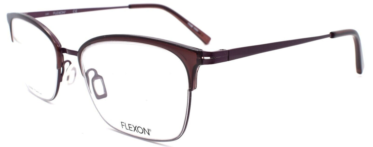 1-Flexon W3024 505 Women's Eyeglasses Frames Plum 53-19-140 Flexible Titanium-883900205641-IKSpecs