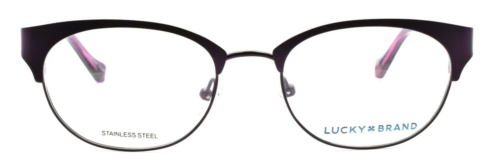 2-LUCKY BRAND D103 Women's Eyeglasses Frames 50-18-135 Purple + CASE-751286281729-IKSpecs