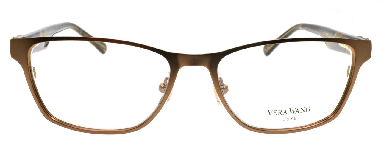 Vera Wang Madri BR Women's Eyeglasses Frames 51-15-133 Brown w/ Crystals