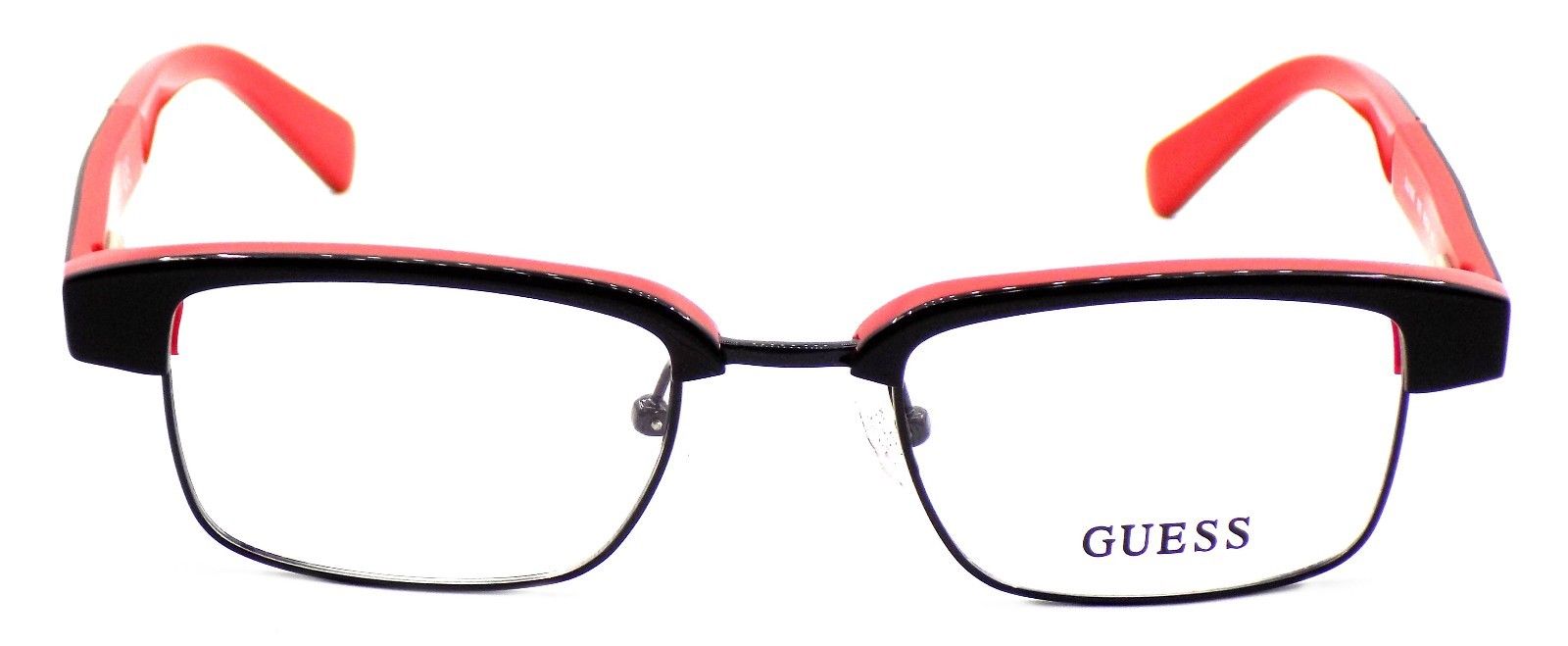 2-GUESS GU1905 005 Men's Eyeglasses Frames 48-20-140 Black / Red + Case-664689774241-IKSpecs