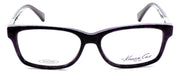 2-Kenneth Cole NY KC205 083 Women's Eyeglasses Frames 54-15-135 Violet + CASE-664689600120-IKSpecs
