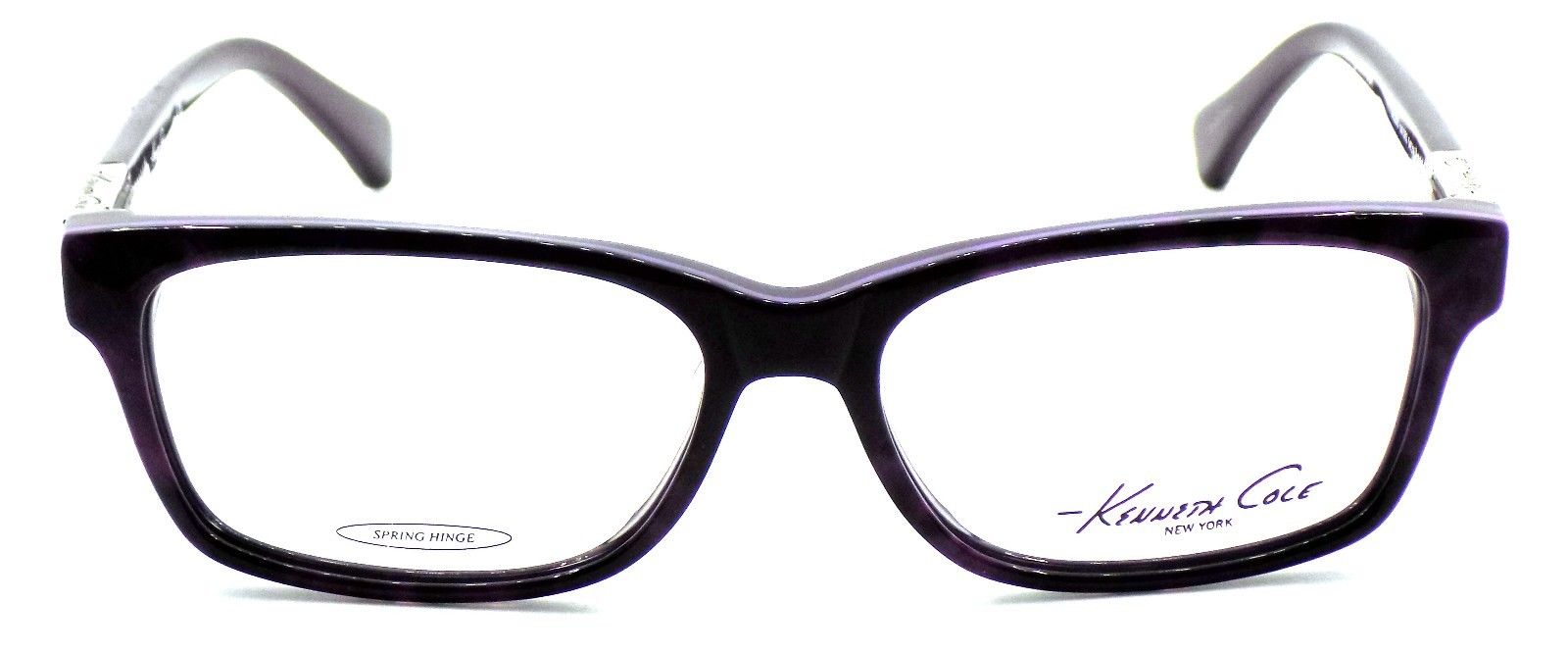 2-Kenneth Cole NY KC205 083 Women's Eyeglasses Frames 54-15-135 Violet + CASE-664689600120-IKSpecs