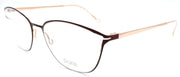 1-Marchon Airlock 5002 505 Women's Eyeglasses Frames Titanium 52-17-140 Plum-886895451260-IKSpecs